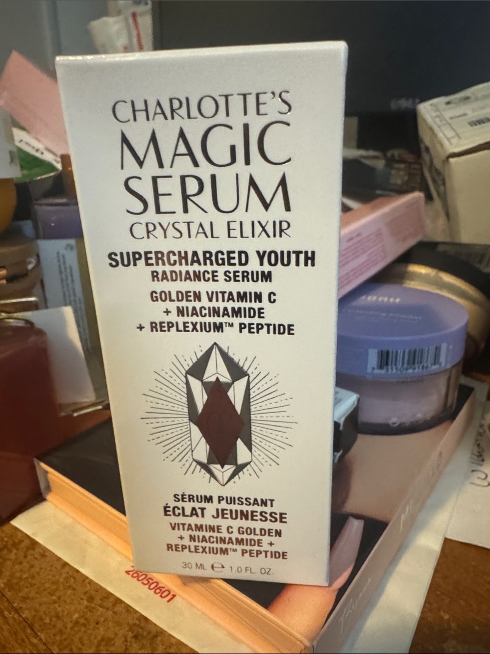 Charlotte Tilbury Magic Serum Crystal Elixir — White and Gold